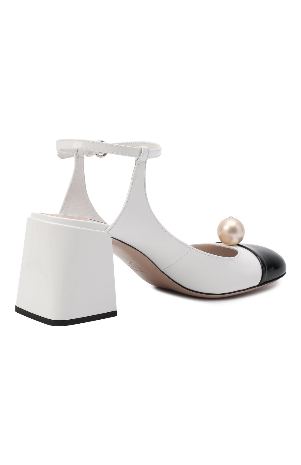 Кожаные туфли MIU MIU, арт. 5I659D-ZHV-F0964-065, фото 5