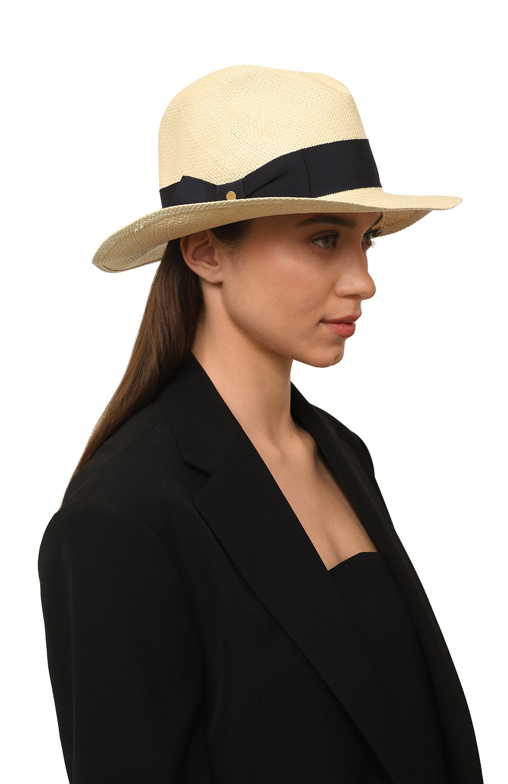 Шляпа INVERNI кремового цвета по цене 35150 руб., арт. 4463 CP, фото 2 Шляпа INVERNI, арт. 4463 CP, фото 2