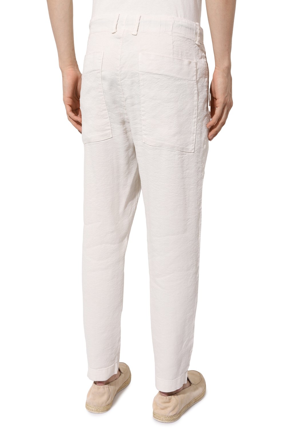 Брюки изо льна и вискозы TRANSIT, арт. CFUTRWH170, фото 4