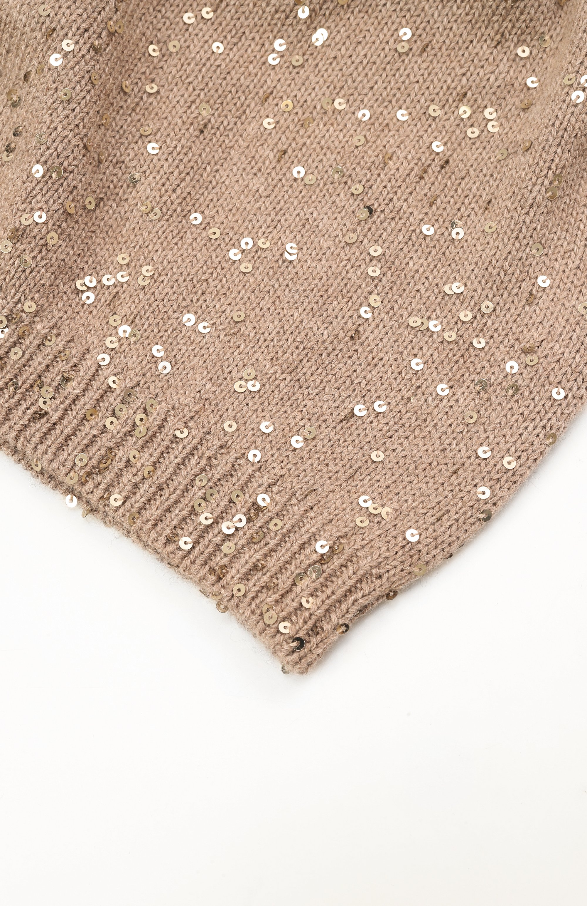 Кашемировая шапка с отделкой из меха соболя BLACK SABLE, арт. BS-005CP6, фото 4