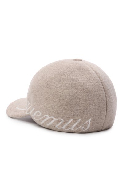 Женская бейсболка из шерсти и вискозы JACQUEMUS, арт. 26EACU00810/AK00286