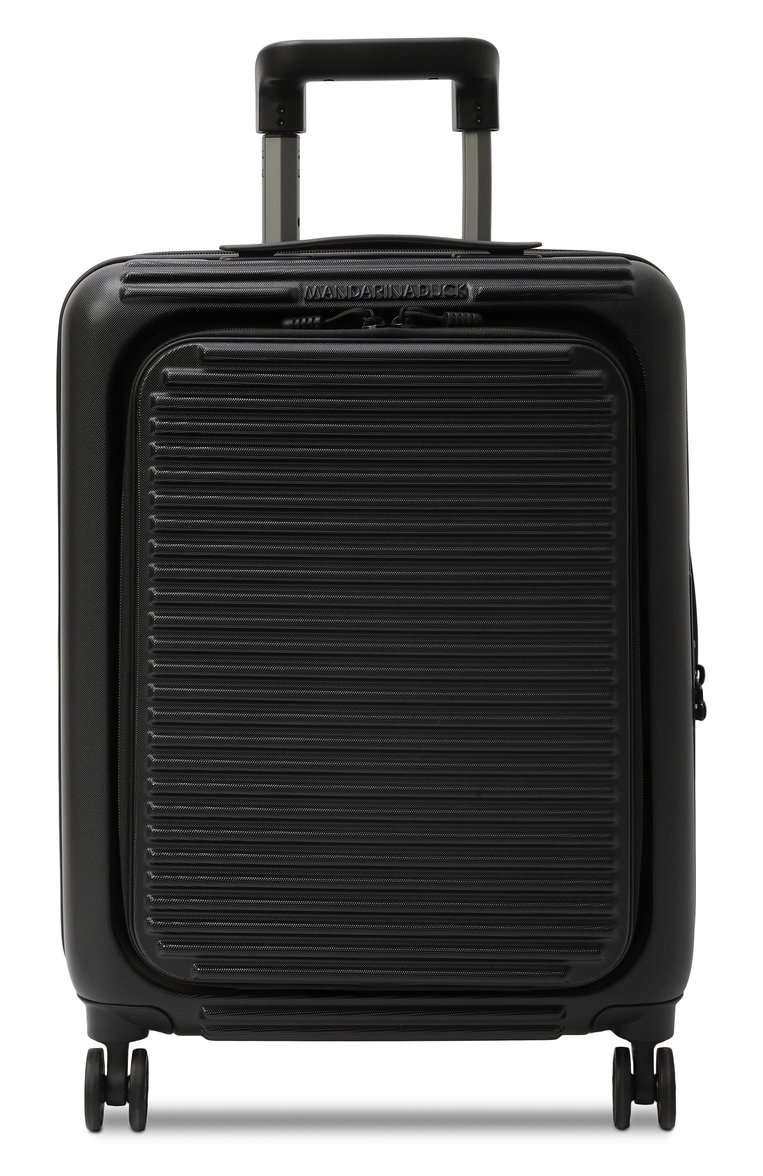 Женский чемодан tank case small MANDARINA DUCK черного цвета, арт. FSV22-651 | Фото 6 (Материал: Пластик; Автоматизация ТО: Проставлено; Автоматизация состава: Проставлено; Размер: small)