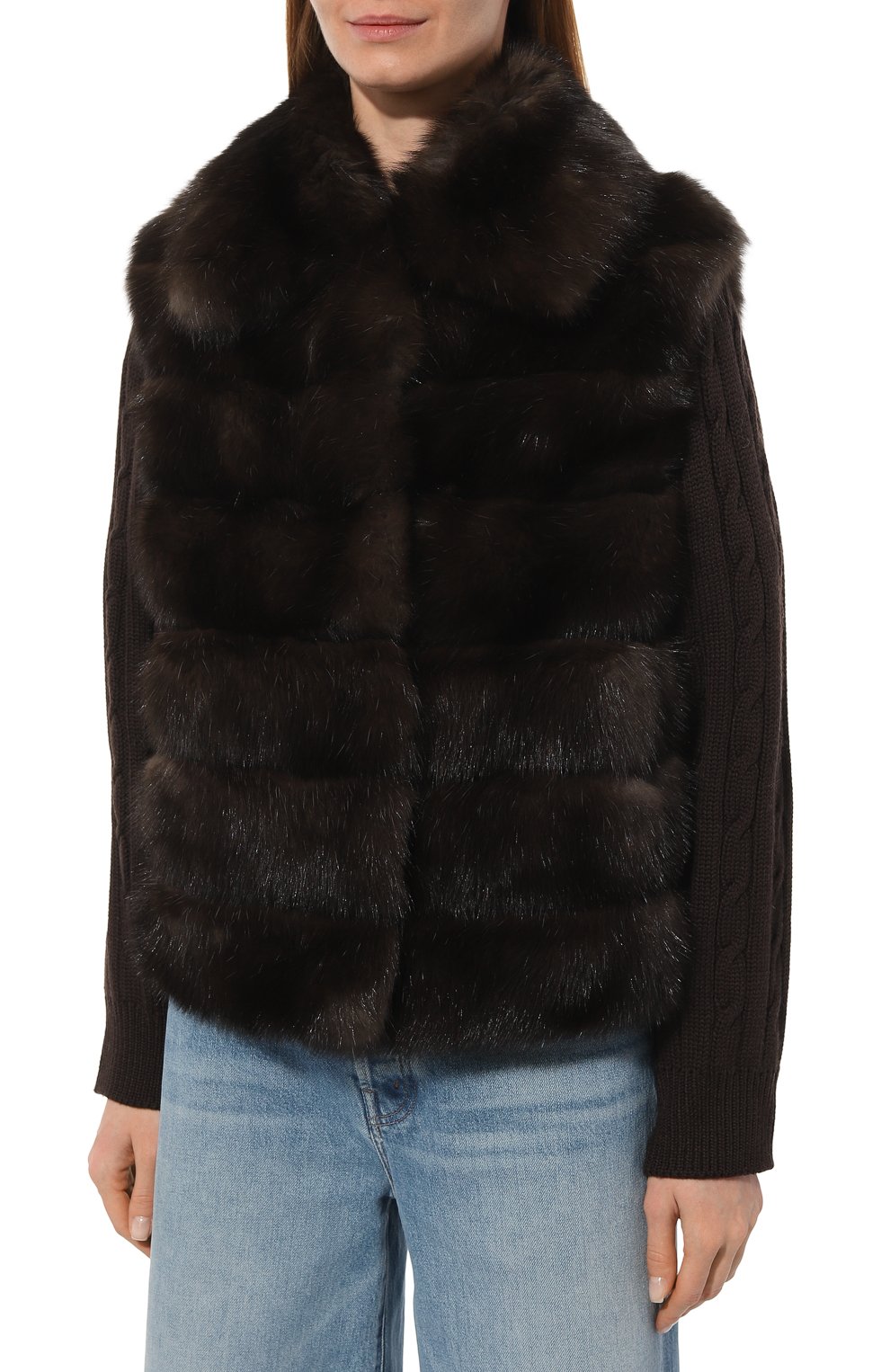 Куртка из меха соболя VICTORIA KUSENKOVA, арт. 763579303626, фото 3