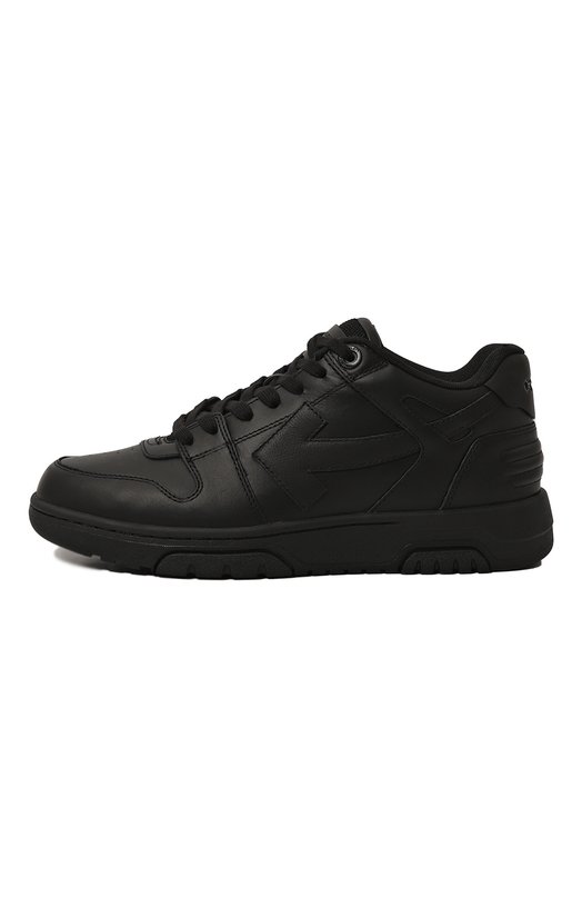 Кожаные кеды Out Of Office Off-White 0MIA189C99LEA013 Чёрный  0MIA189C99LEA013 Фото 4