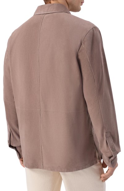 Замшевая рубашка MVST, арт. M26.2PM.L004/L010 SUEDE, фото 4