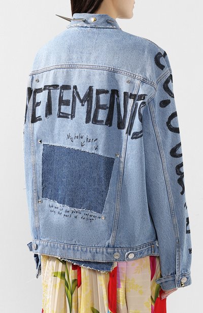 Джинсовая куртка VETEMENTS, арт. USS193003/W, фото 4