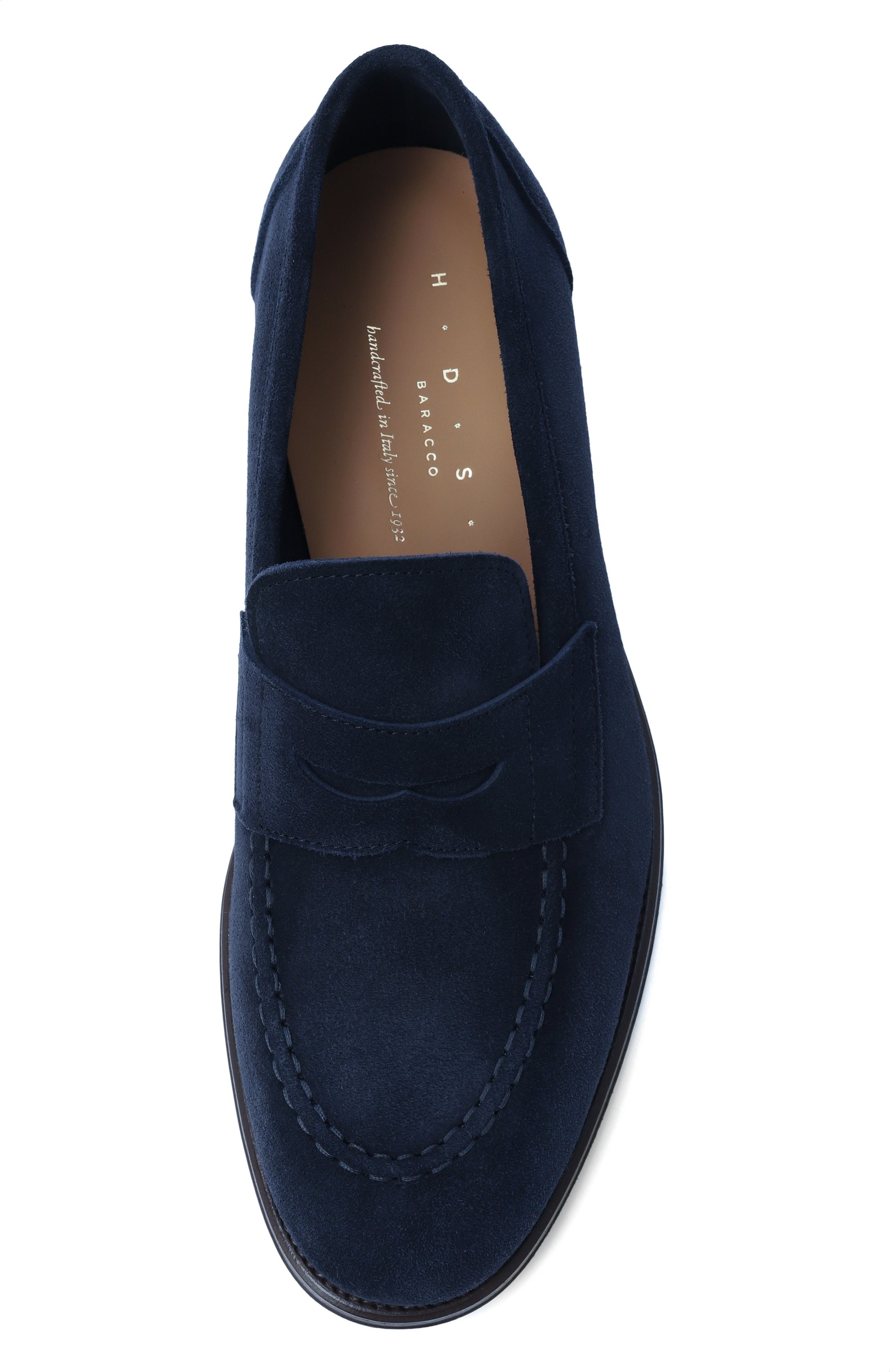 Замшевые пенни-лоферы H`D`S`N BARACCO, арт. 74406.K.4*/VIT. R0VESCIAT0, фото 6