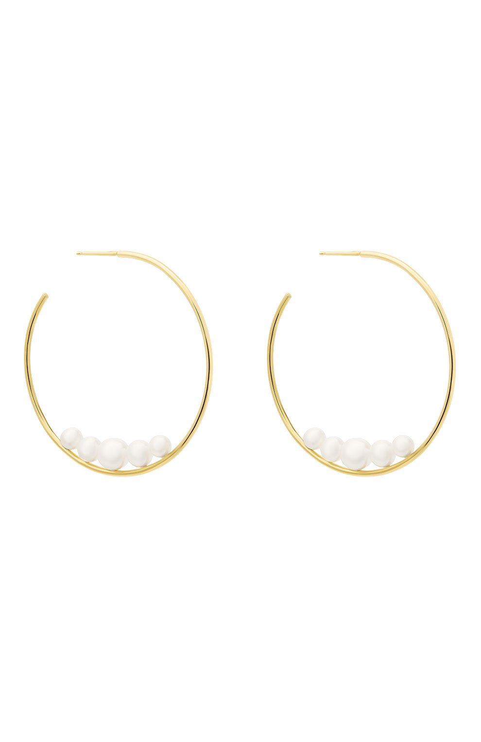 Серьги MIZUKI бесцветного цвета по цене 333500 руб., арт. SBE191, фото 1 Серьги MIZUKI, арт. SBE191, фото 1