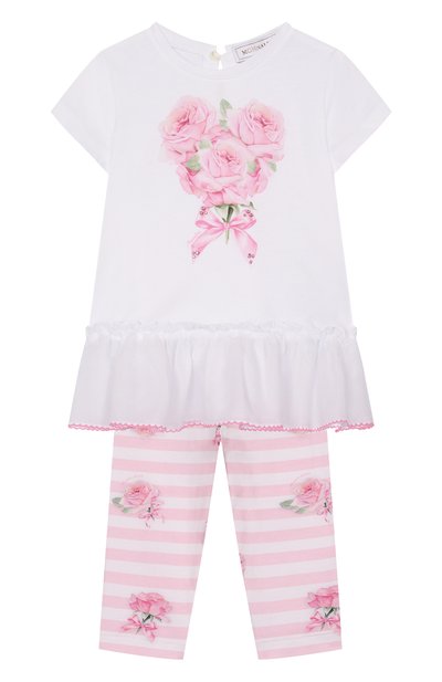 Комплект из футболки и легинсов MONNALISA, арт. 31E501