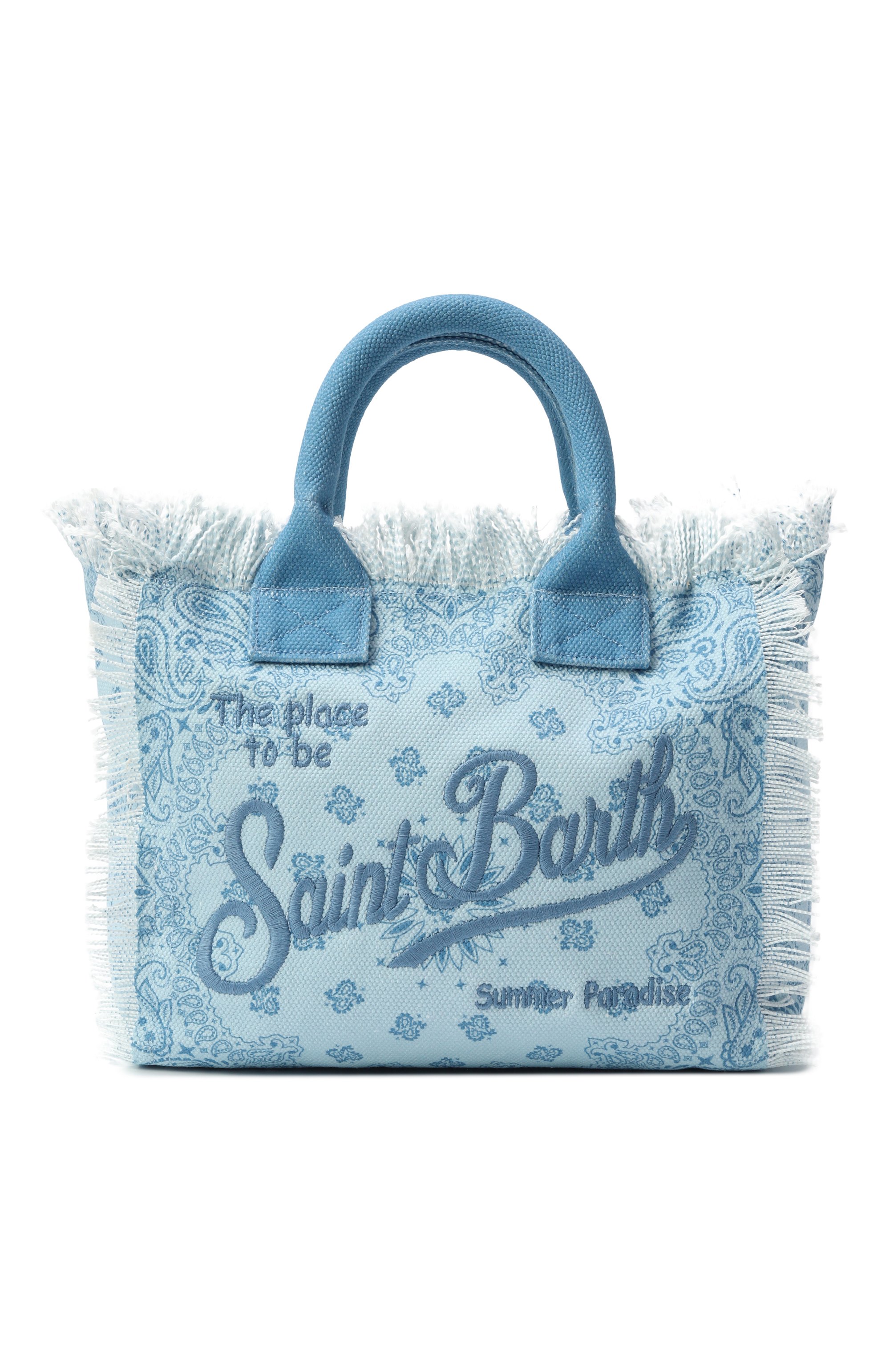 Сумка colette MC2 SAINT BARTH голубого цвета по цене 19150 руб., арт. STBA C0LETTE/C0L0001, фото 1 Сумка colette MC2 SAINT BARTH, арт. STBA C0LETTE/C0L0001, фото 1