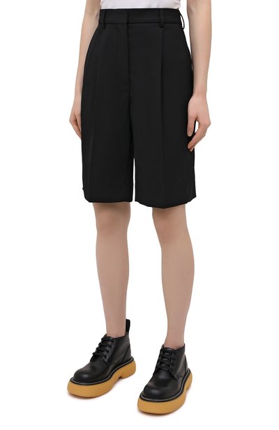 Шерстяные шорты ACNE STUDIOS, арт. AE0038, фото 3
