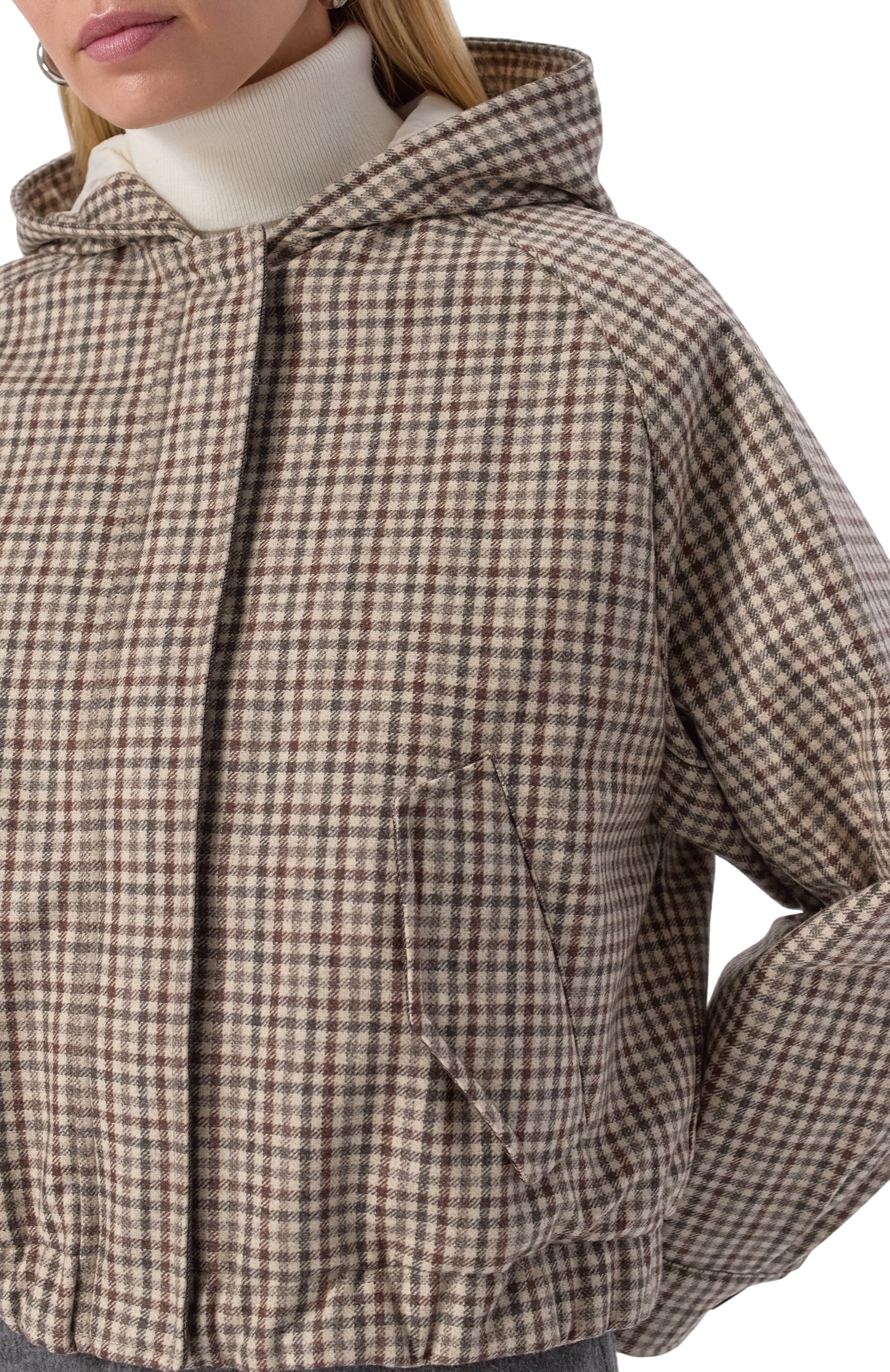 Шерстяной бомбер BRUNELLO CUCINELLI, арт. MG5237690P, фото 5