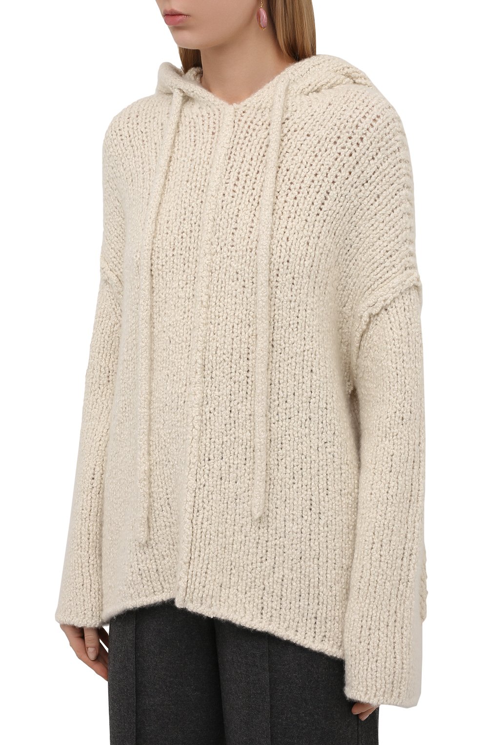 Кашемировое худи KHAITE, арт. 8620700/SILE, фото 3