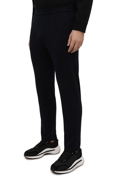 Шерстяные брюки LORO PIANA темно-синего цвета по цене 399500 руб., арт. FAI3034, фото 3 Шерстяные брюки LORO PIANA, арт. FAI3034, фото 3