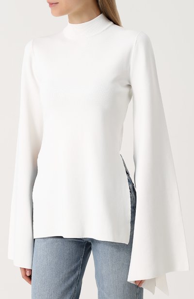 Свитер с воротником-стойкой и расклешенными рукавами SOLACE LONDON, арт. 0S1610, фото 3