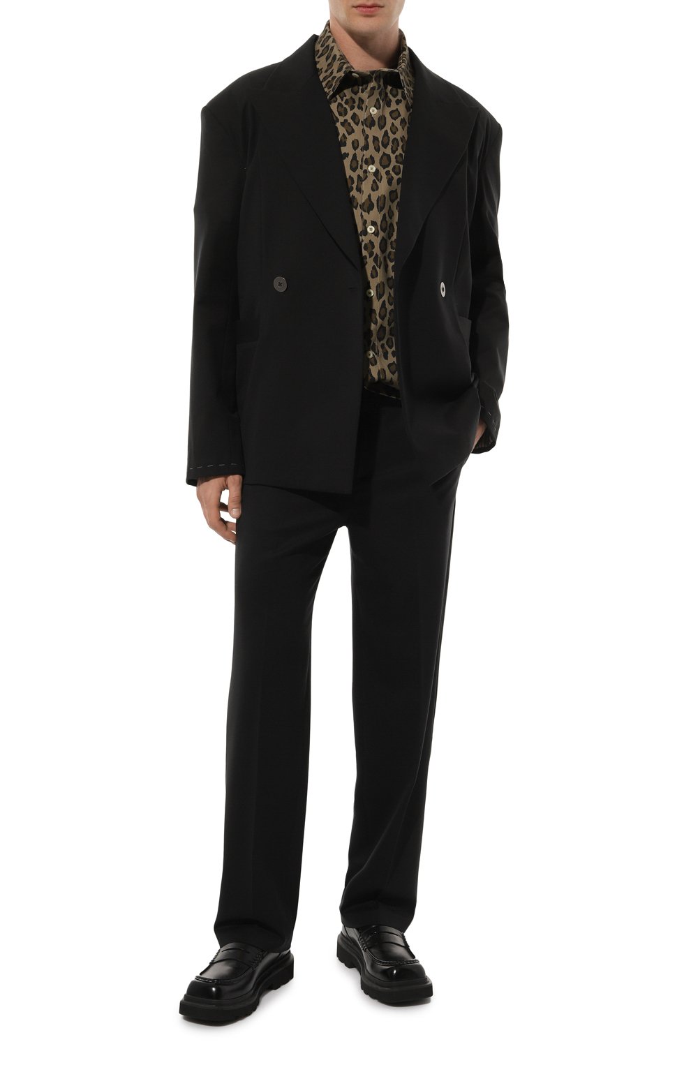 Шерстяной пиджак WHO_AM, арт. MJ1.1-SV2210-BLK, фото 2