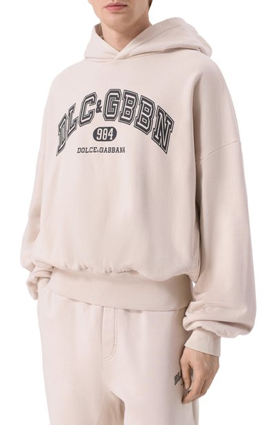 Хлопковое худи DOLCE & GABBANA, арт. G9BJGT/G7PL0, фото 3
