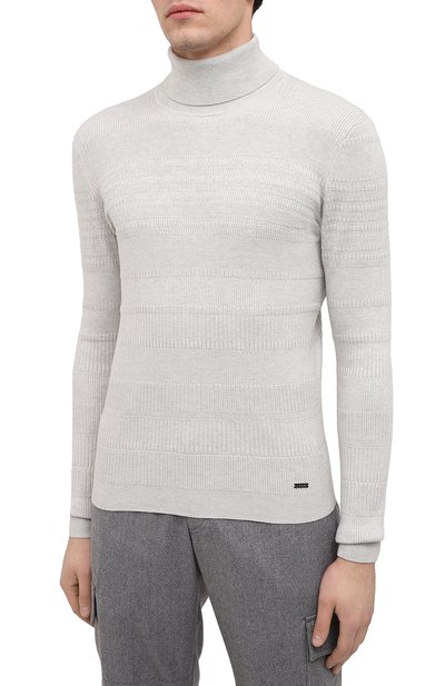 Водолазка из шерсти и хлопка HUGO, арт. 50435603, фото 3