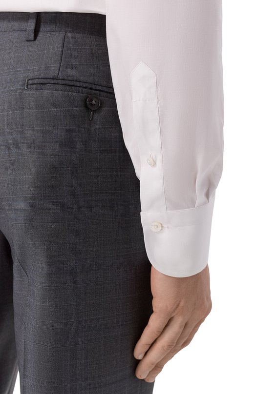 Хлопковая сорочка Finamore 1925 170/2 N/A5053Z Белый  170/2 N/A5053Z Фото 5