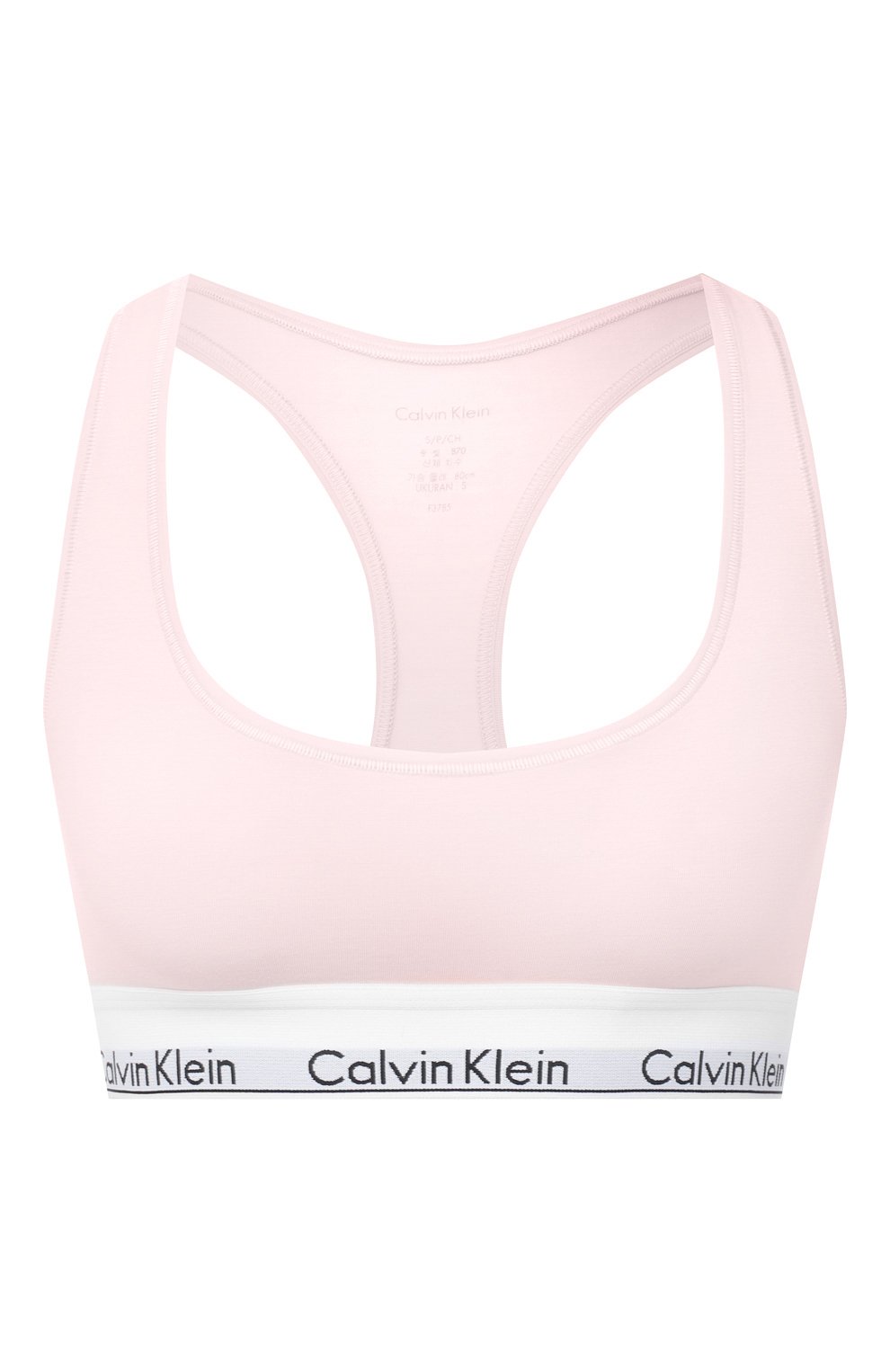Бюстгальтер с логотипом бренда CALVIN KLEIN, арт. F3785E, фото 1