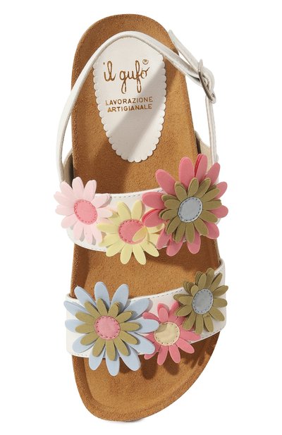 Кожаные сандалии IL GUFO, арт. P23XG537VITNC/31-34, фото 4