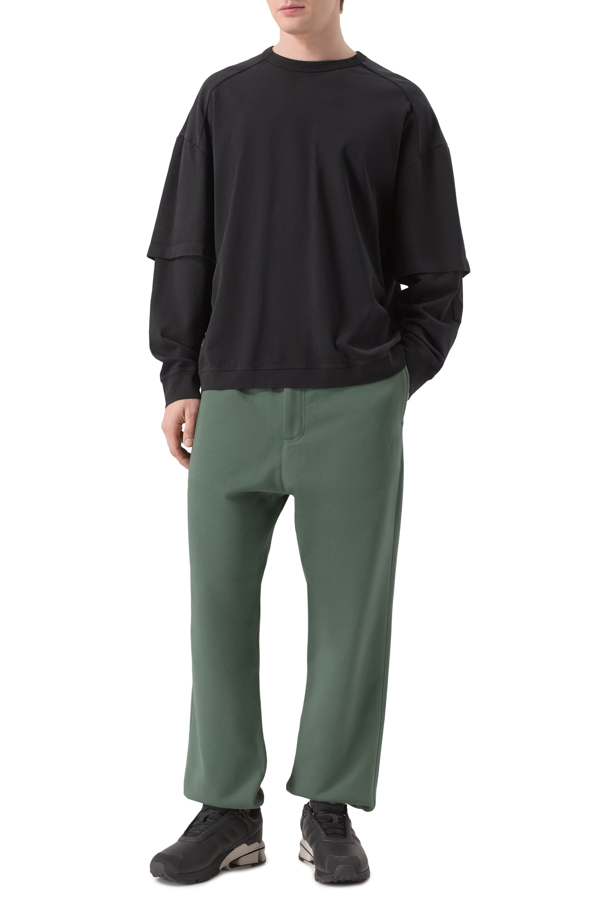 Хлопковые джоггеры Y-3, арт. JM7866, фото 2