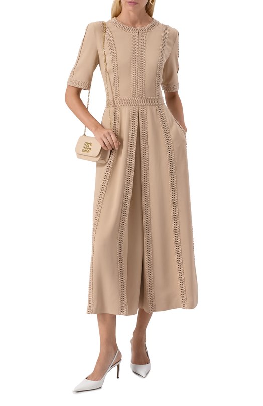 Платье Elie Saab D0560ES25/CD003 Бежевый  D0560ES25/CD003 Фото 2