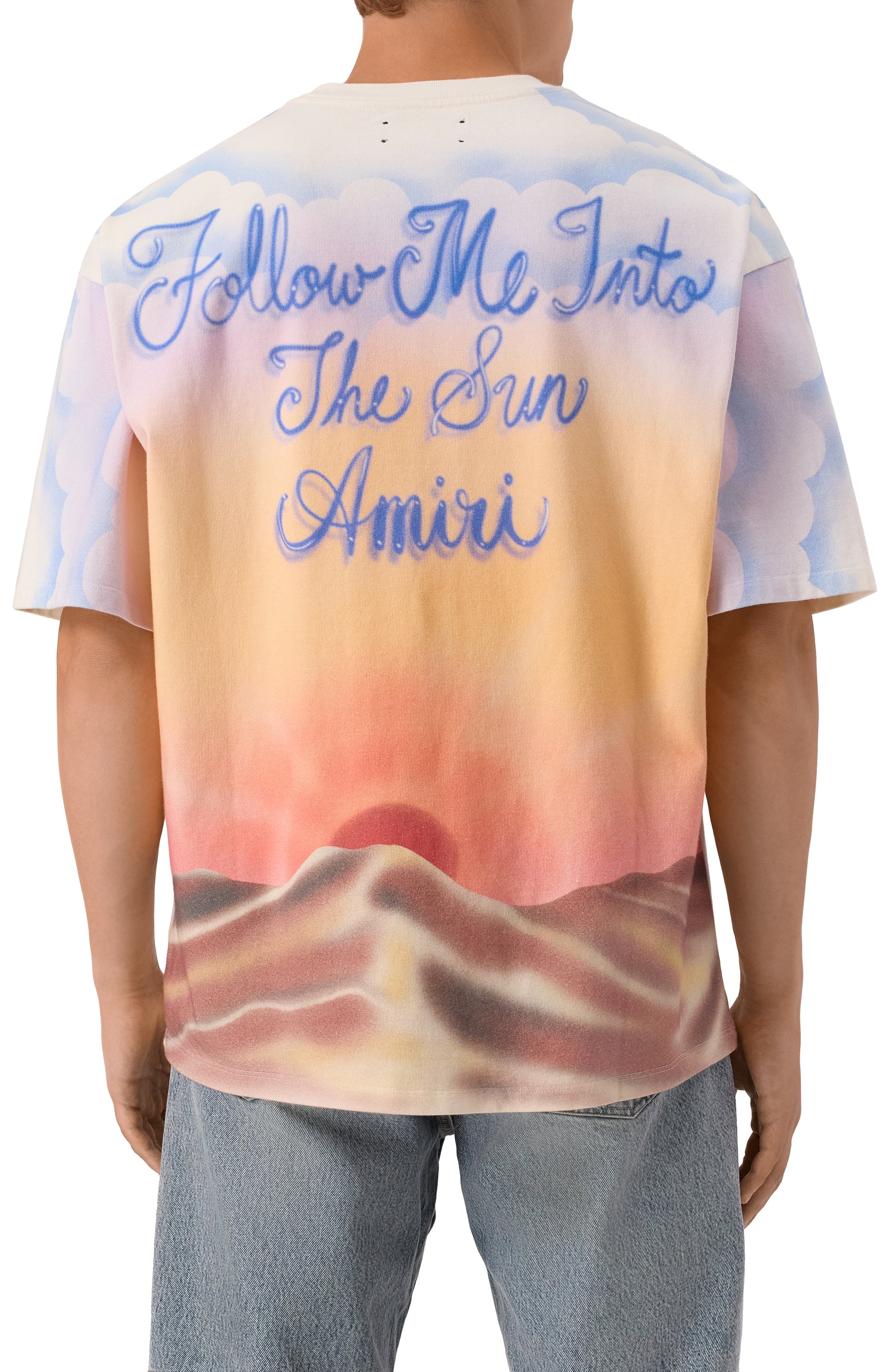 Хлопковая футболка AMIRI, арт. AMJYTE1208, фото 4