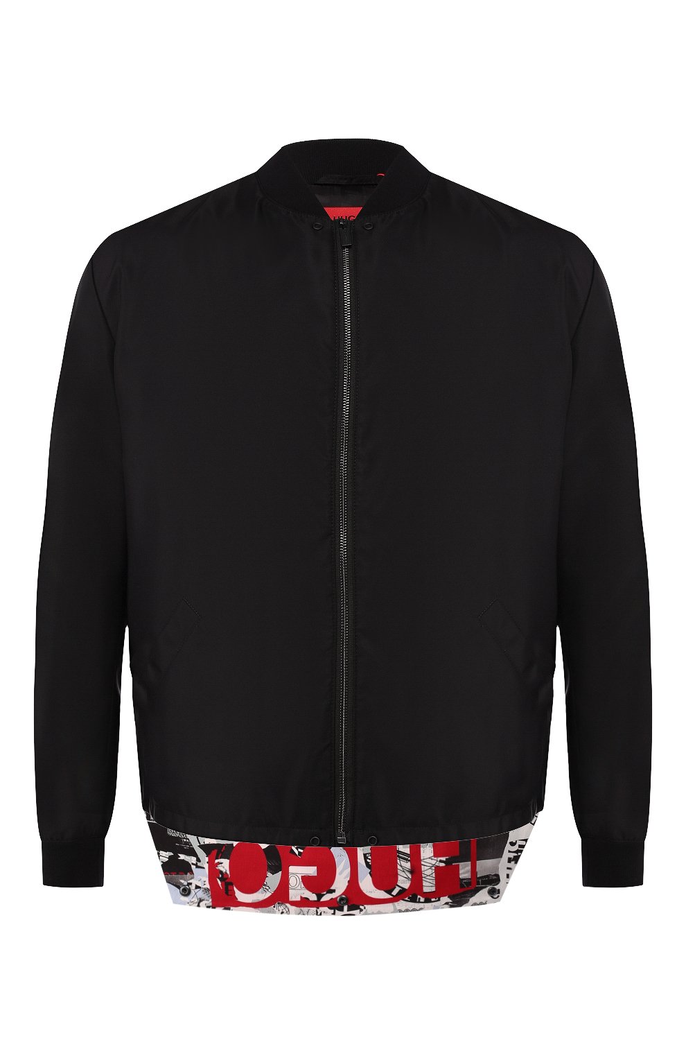 Бомбер HUGO черного цвета по цене 29500 руб., арт. 50405068, фото 1 Бомбер HUGO, арт. 50405068, фото 1