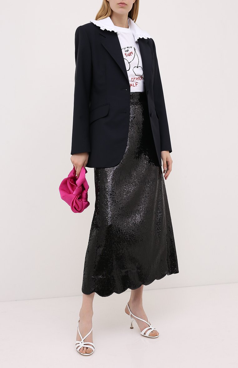 Юбка с пайетками MIU MIU, арт. MG1421-3OBR-F0002, фото 2