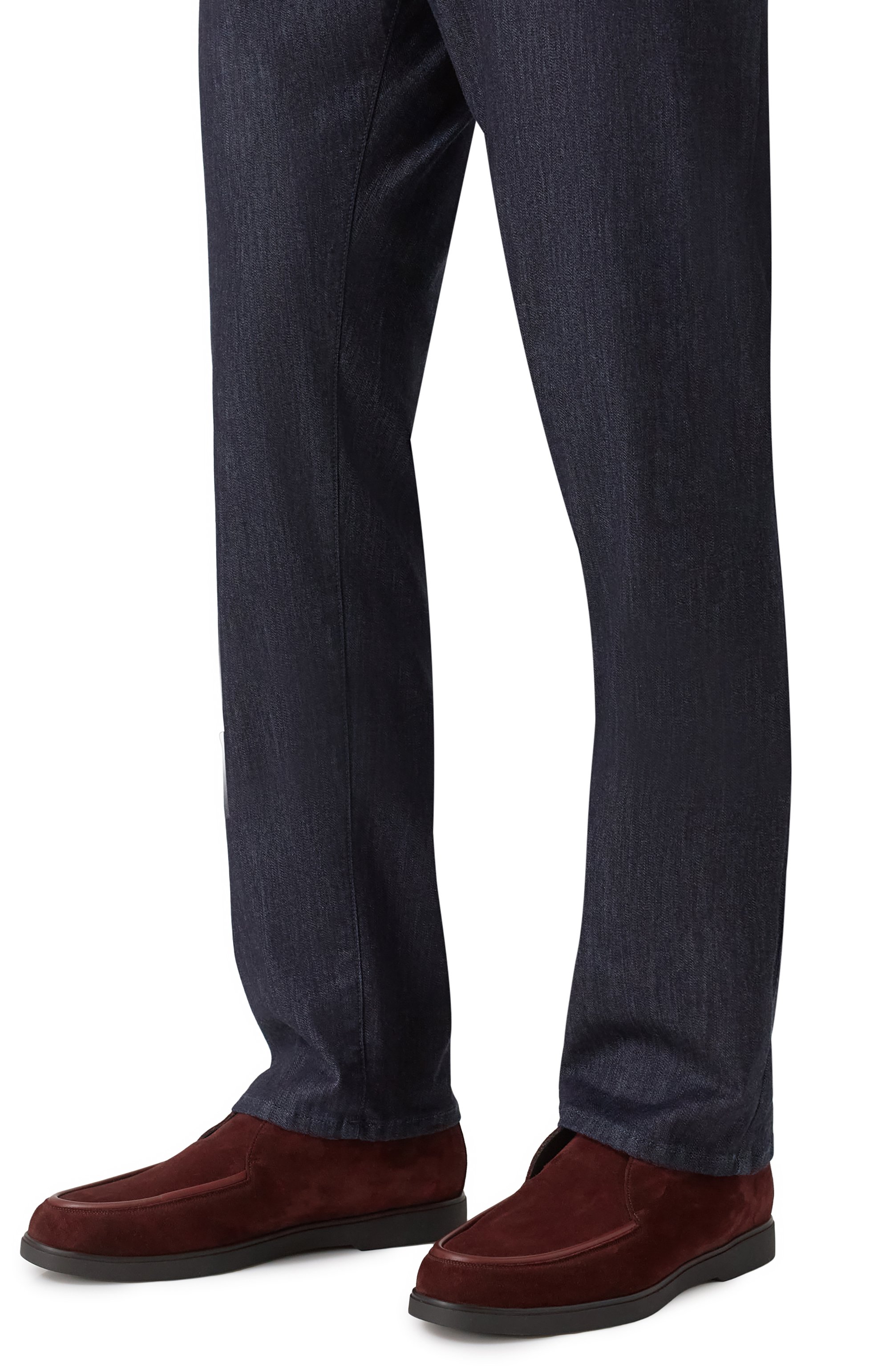 Замшевые ботинки W.GIBBS бордового цвета по цене 48950 руб., арт. 1078003/CAM0SCI0 RAIN FUR, фото 3 Замшевые ботинки W.GIBBS, арт. 1078003/CAM0SCI0 RAIN FUR, фото 3