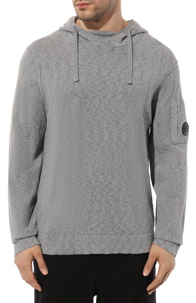 Хлопковое худи C.P. COMPANY, арт. 16CMKN130A110084G, фото 3