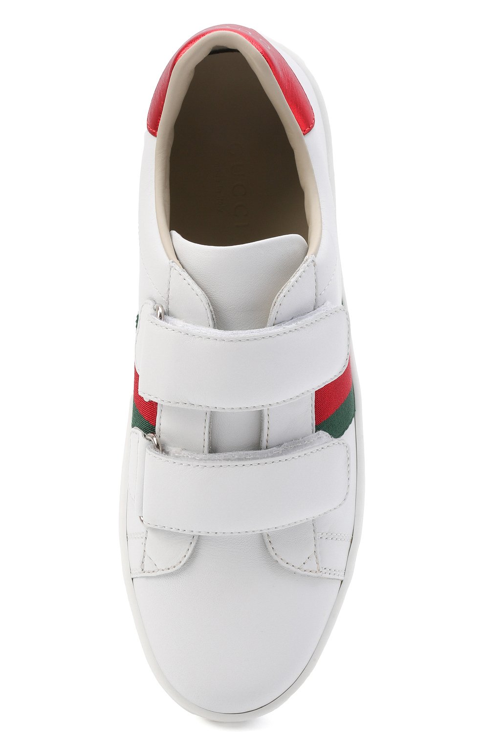 Кожаные кеды GUCCI, арт. 455496/CPWP0, фото 4