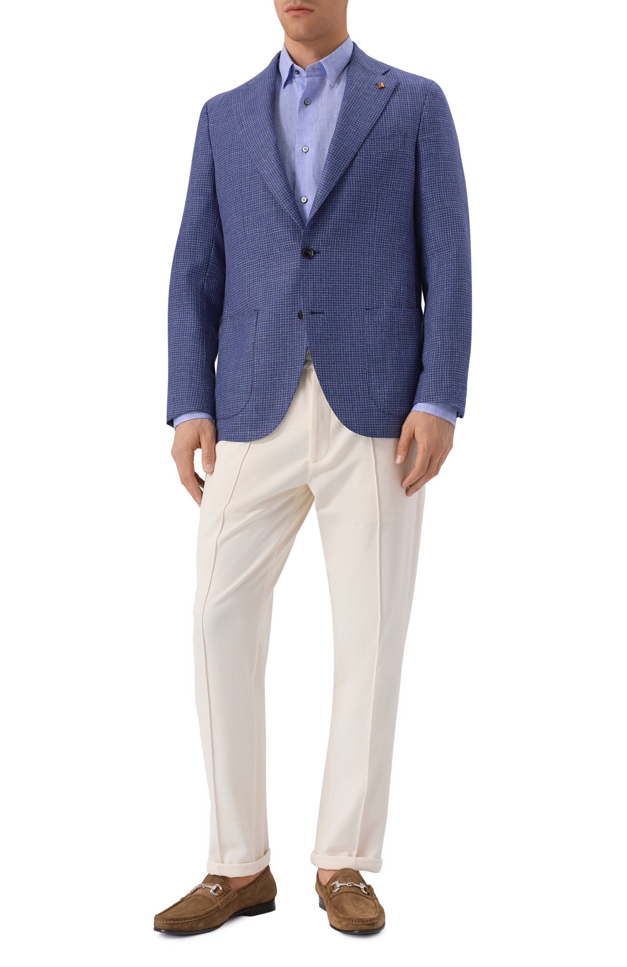 Пиджак из шерсти и шелка SARTORIA LATORRE, арт. EF74/UH0363, фото 2