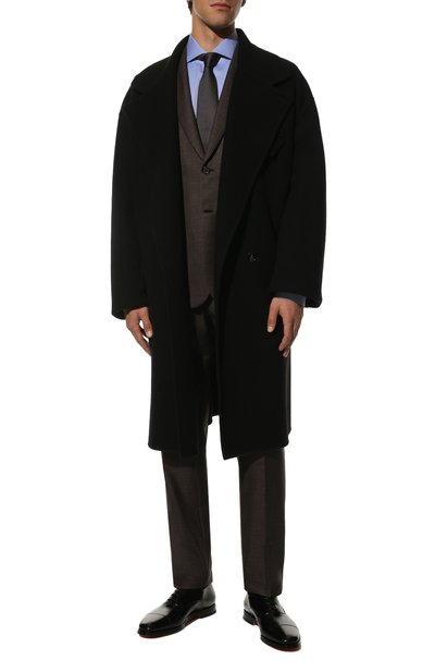 Кожаные оксфорды SANTONI, арт. MCNG17756SB3EVRTN01, фото 2