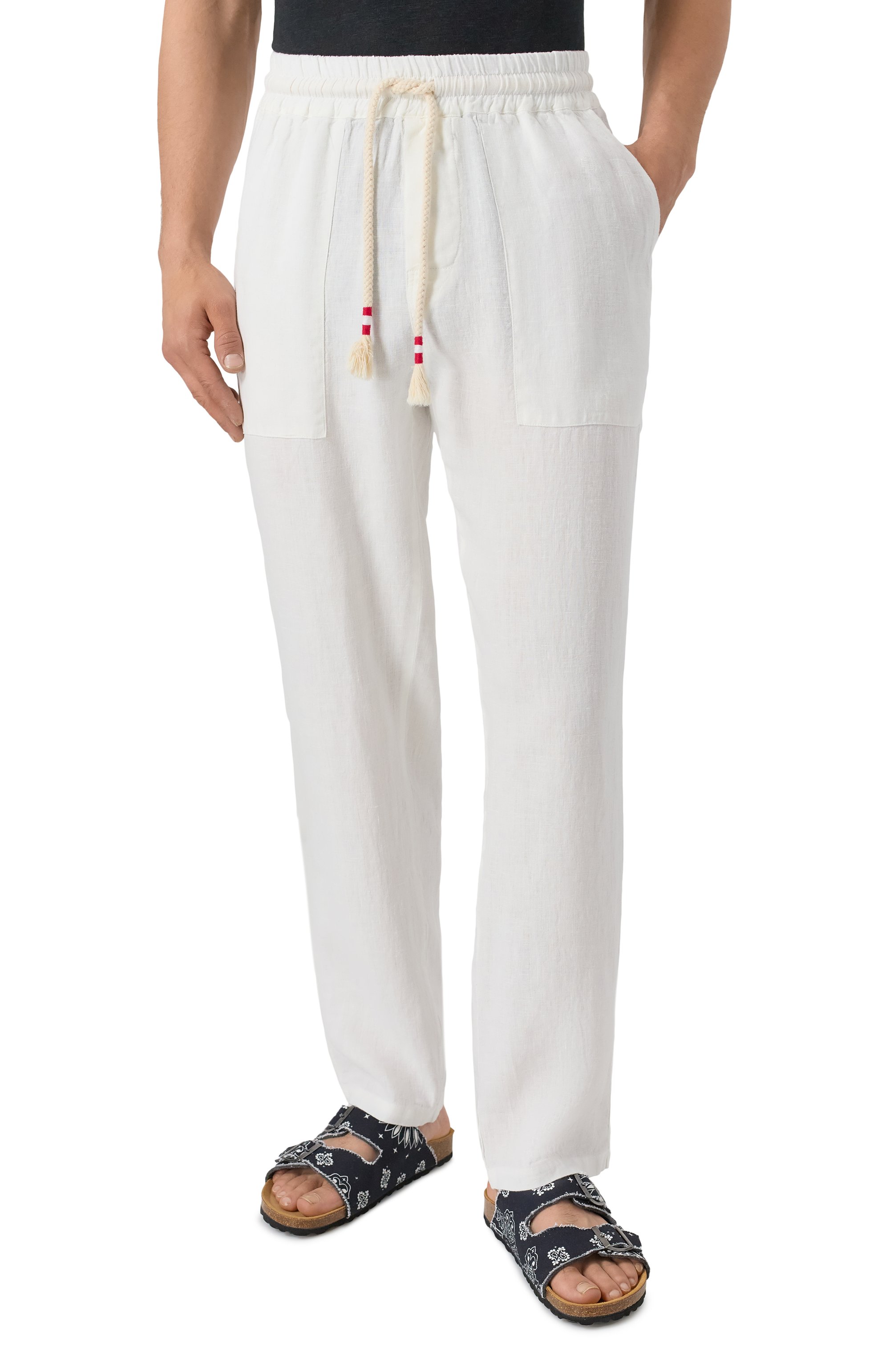 Льняные брюки MC2 SAINT BARTH, арт. STBM CALAIS/01896H, фото 3