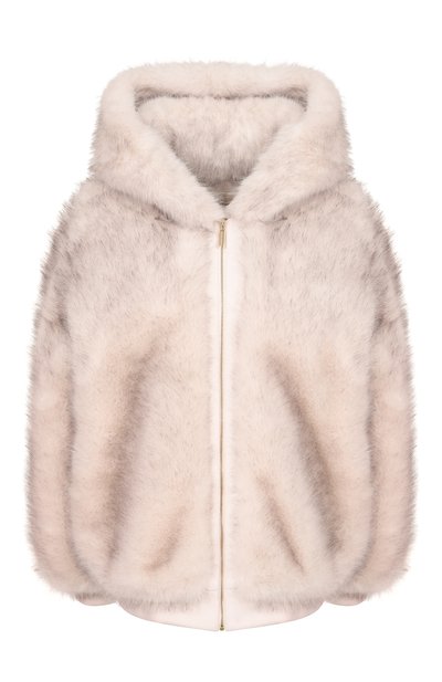 Женская шуба из экомеха ELIE SAAB, арт. J0181NF25/FR006