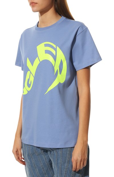 Хлопковая футболка MUGLER, арт. 21W3TS0054660, фото 3