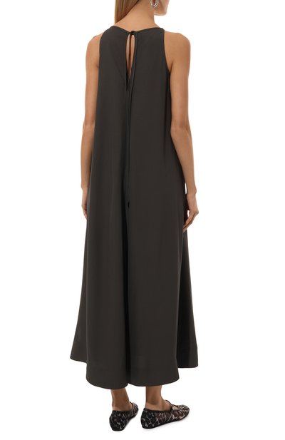 Платье из вискозы TOTEME, арт. 243-WRD0122-FB0020, фото 4