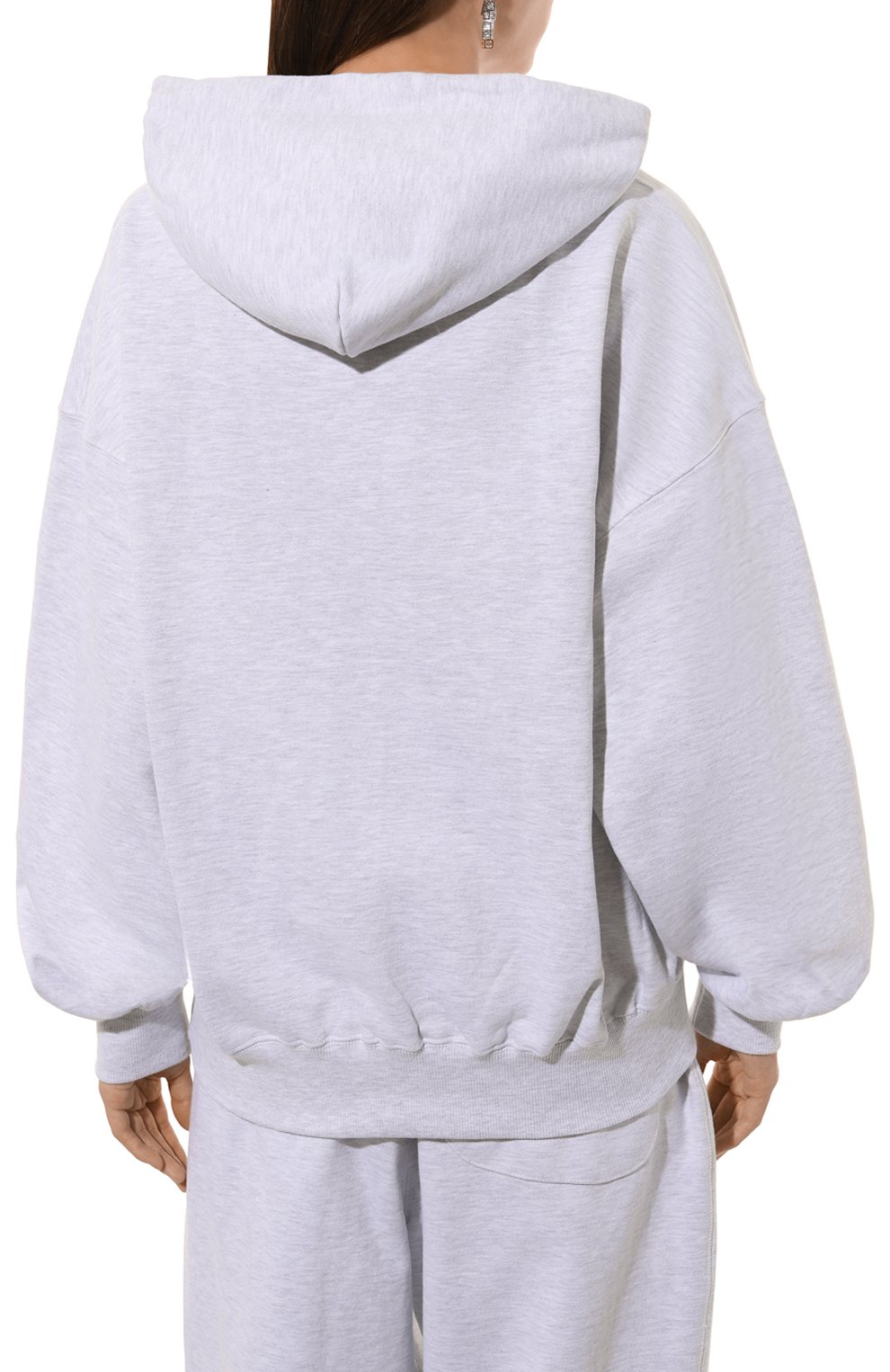 Хлопковое худи AECA WHITE, арт. FWCMFWBDTSPSO003C0, фото 4