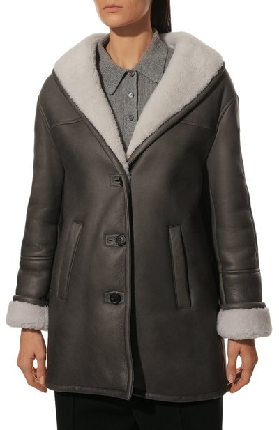 Дубленка из овчины PRADA, арт. 56887-KMT-F0RXG, фото 3
