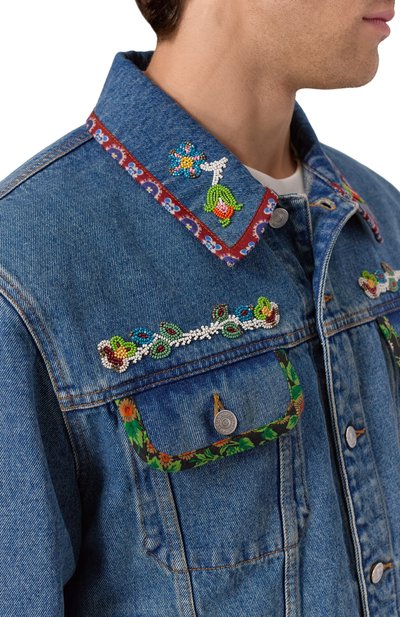 Джинсовая куртка VALENTINO, арт. 7V3DC04Q/B0W, фото 5