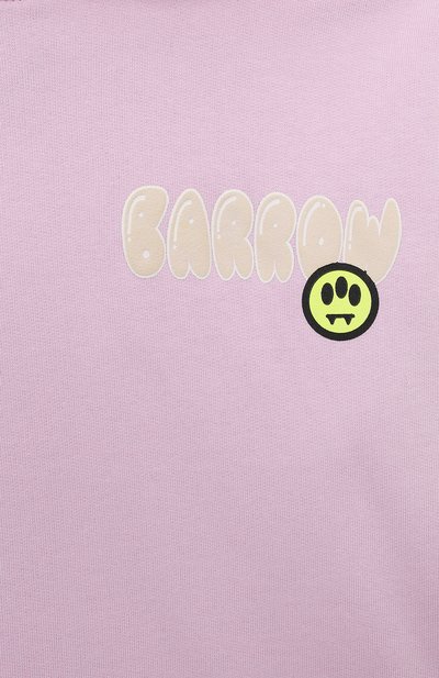 Хлопковое худи BARROW, арт. S4BKJUHS114, фото 3