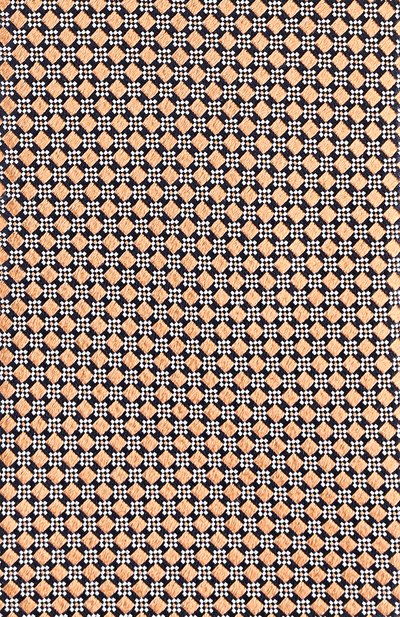 Шелковый галстук с узором ZEGNA оранжевого цвета по цене 17950 руб., арт. Z9E171L8, фото 3 Шелковый галстук с узором ZEGNA, арт. Z9E171L8, фото 3