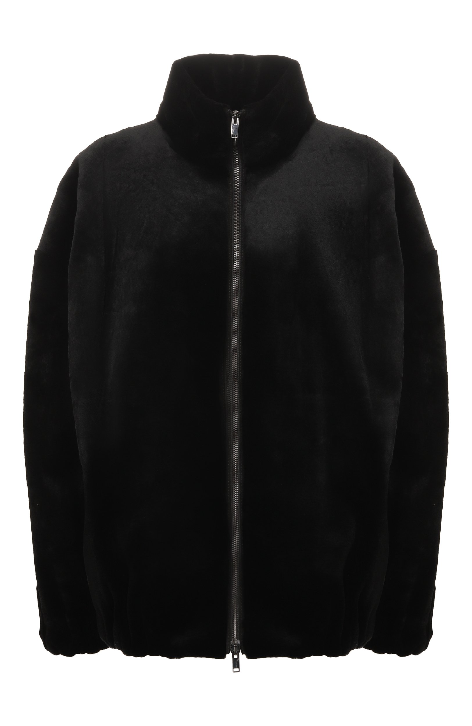 Бомбер из норки MVST черного цвета по цене 1685000 руб., арт. M041/MINK BLACK SHAVED, фото 1 Бомбер из норки MVST, арт. M041/MINK BLACK SHAVED, фото 1