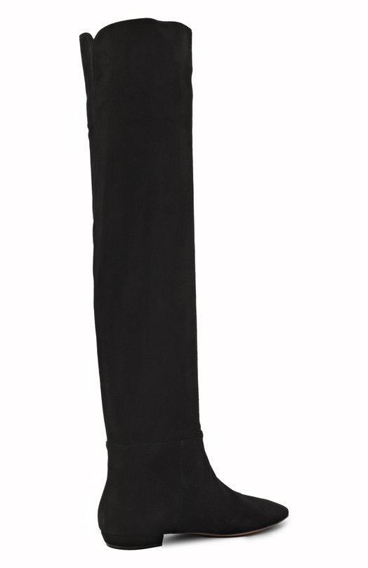 Замшевые сапоги Gianvito Rossi G80149.10RIC.C45NER0 Чёрный  G80149.10RIC.C45NER0 Фото 5