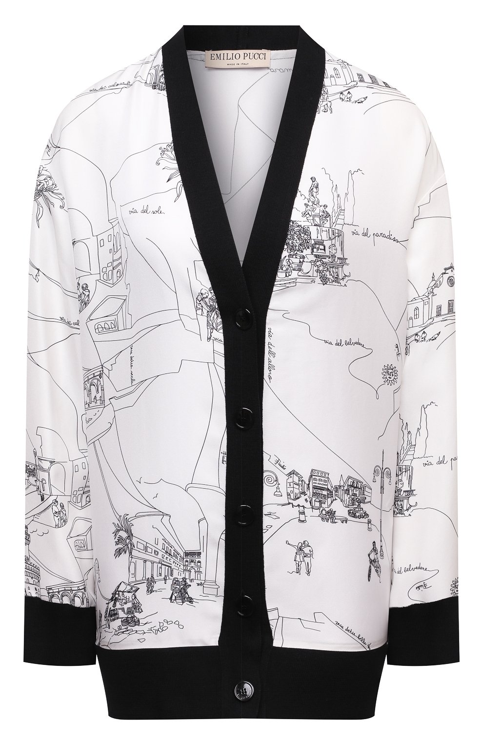 Ш елковый кардиган EMILIO PUCCI, арт. 1ERM31/1E741, фото 1