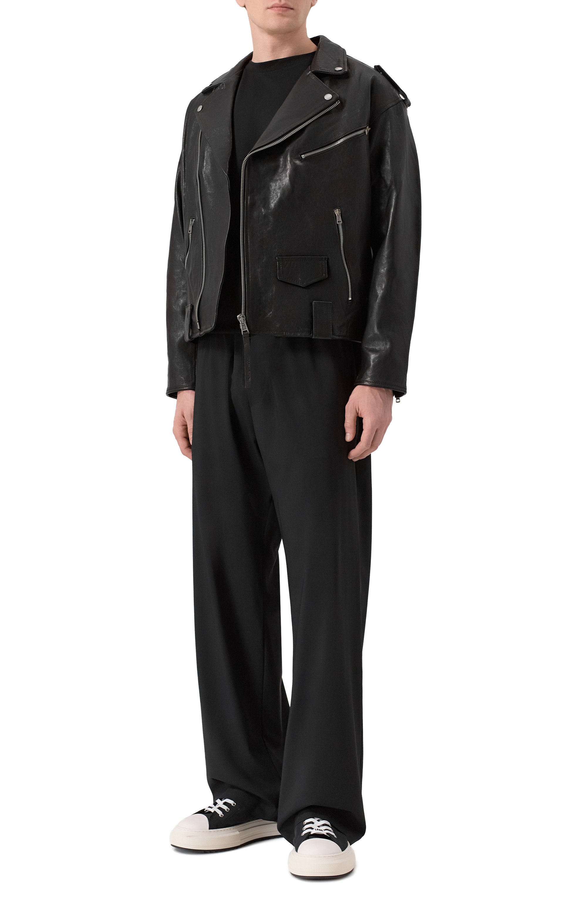 Кожаная куртка NEVER ENOUGH, арт. MJL072, фото 2