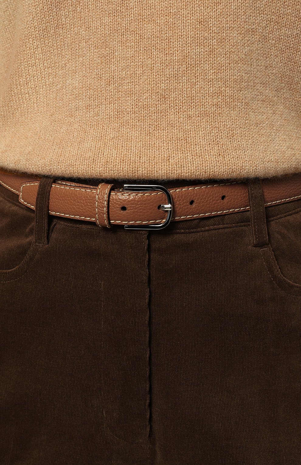 Кожаный ремень TOTEME, арт. 233-812-613, фото 2