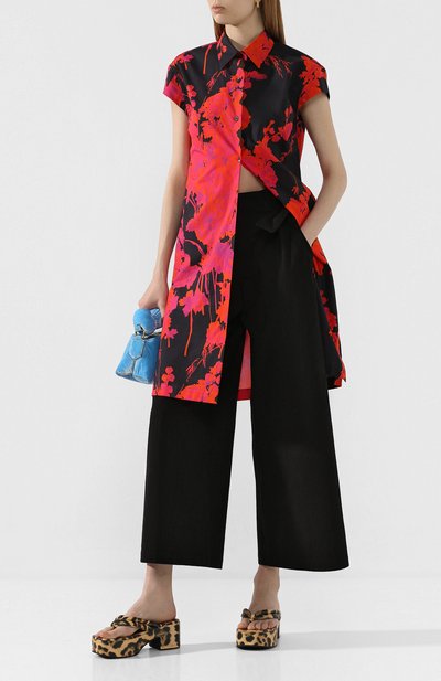 Кожаные мюли DRIES VAN NOTEN, арт. WS27/167/H20/QU505, фото 2